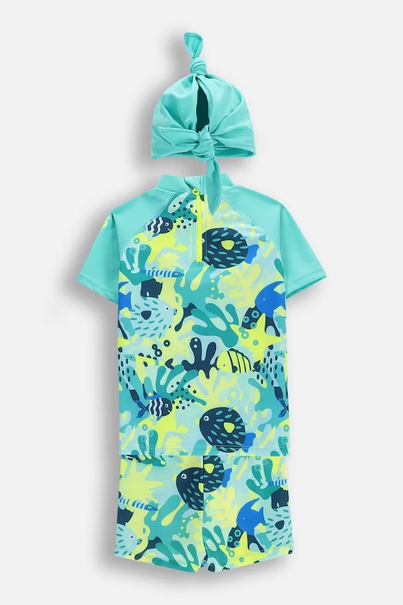 Lemon Explore costum de baie din două piese pentru copii WL6376801SWB turcoaz SS26