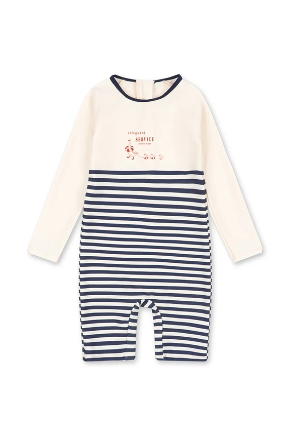 Konges Sløjd plážový overal detský ASTER ONESIE GRS béžová KS105265.PPY2