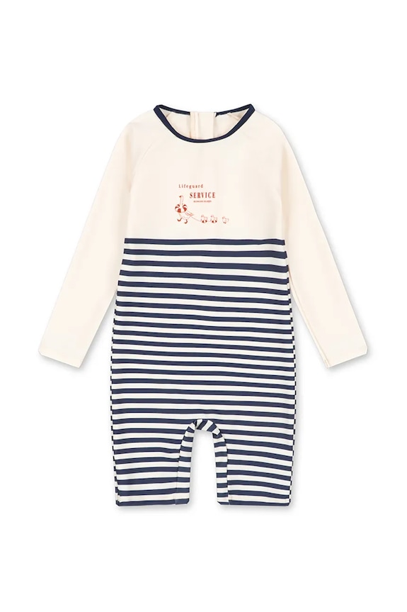 Konges Sløjd plážový overal detský ASTER ONESIE GRS béžová KS105265.PPY2