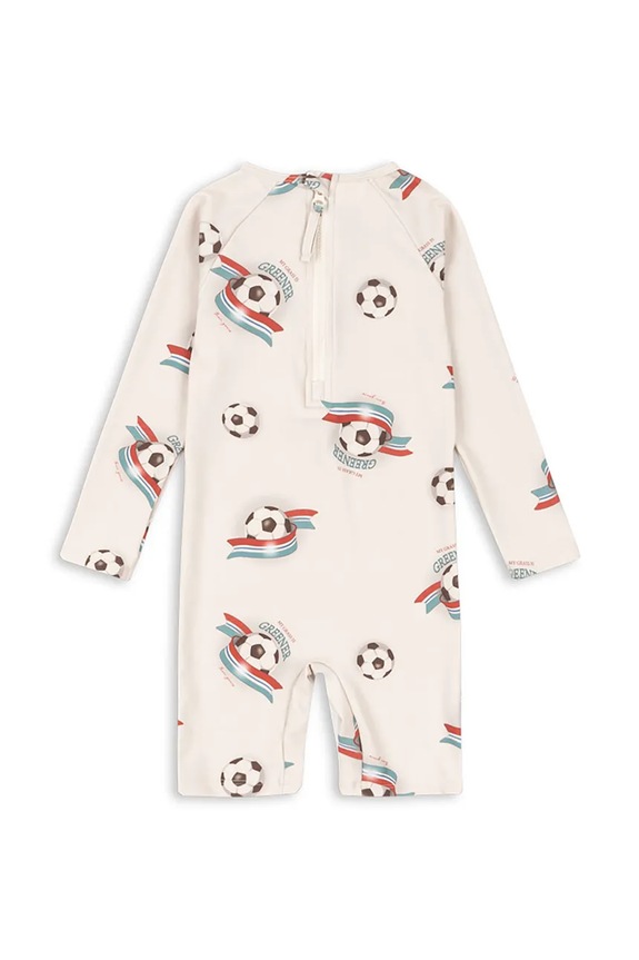 Konges Sløjd detský plážový overal ASTER ONESIE GRS KS105265.PPY2 béžová SS26