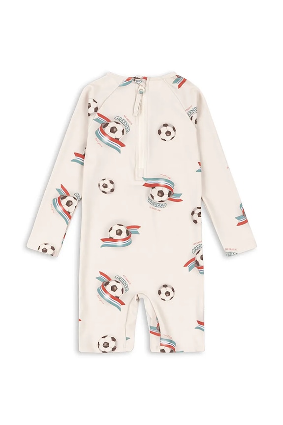 Konges Sløjd kombinezon za plažu za djecu ASTER ONESIE GRS KS105265.PPY2 bež SS26