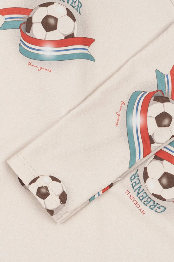 Konges Sløjd kombinezon za plažu za djecu ASTER ONESIE GRS bež KS105265.PPY2