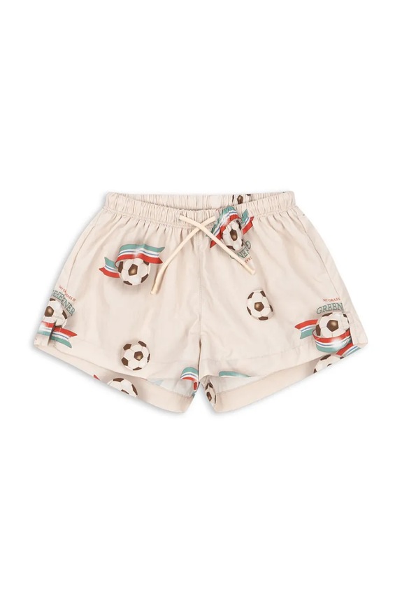 Konges Sløjd plavkové šortky detské POMIO SHORT SWIM SHORTS GRS béžová KS105523.PPY2