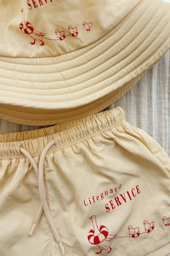 Konges Sløjd plavkové šortky detské POMIO SHORT SWIM SHORTS GRS KS105523.PPY2