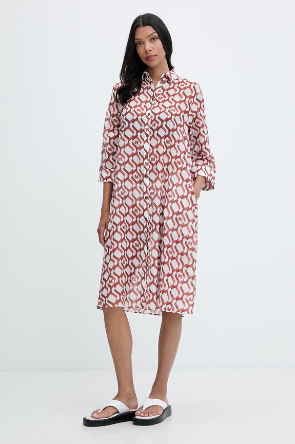 Max Mara Beachwear rochie de plajă pentru femei STEPPA alb 2616221069600
