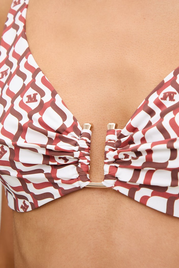 Max Mara Beachwear Biustonosz kąpielowy damski ARA pomarańczowy 2616821299600