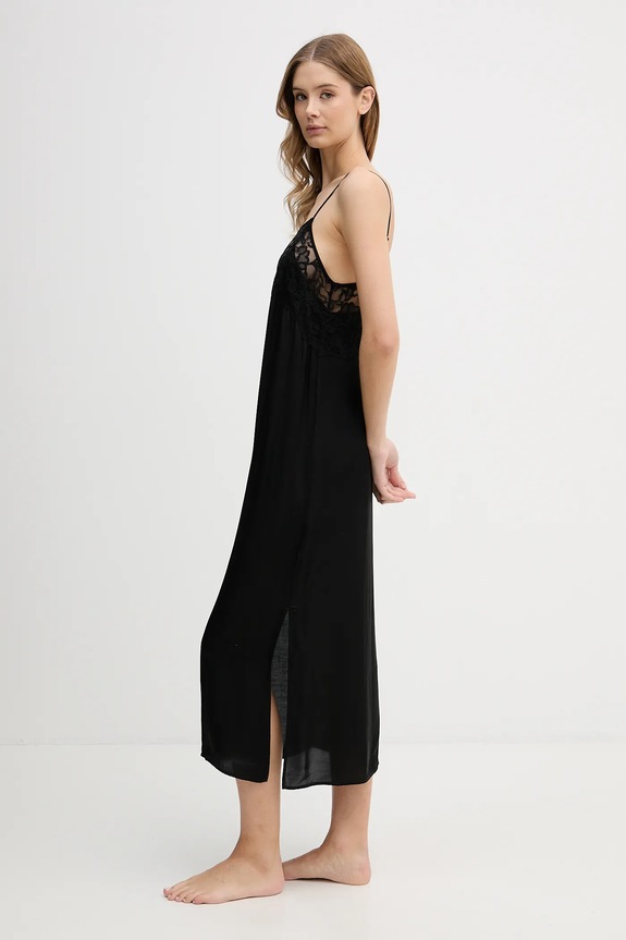BOSS koszulka nocna Blossom Nightie 50557139 czarny SS26