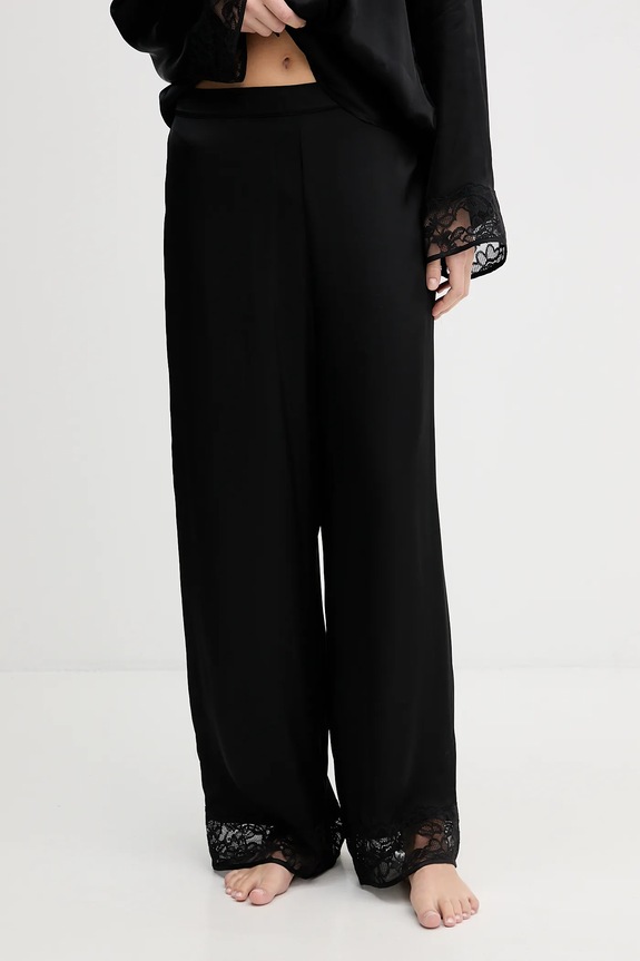 BOSS piżama Blossom Long Set czarny 50557156