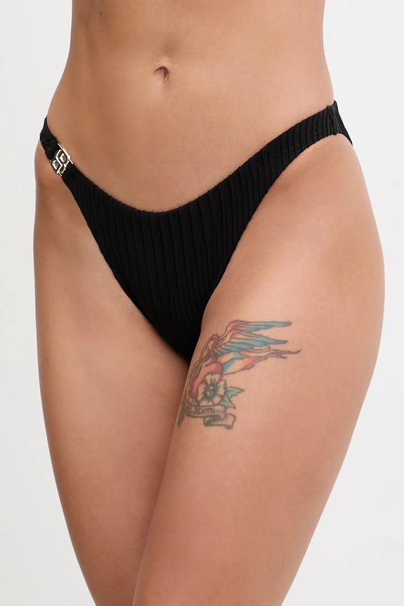 Plavky BOSS DOUBLE B BRIEF jemný vzor čierna 50556656