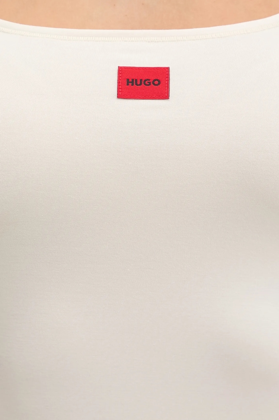 Top HUGO SIGNATURE VEST bež 50557181