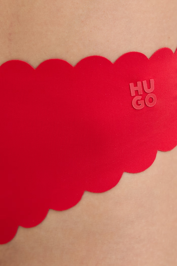 Oblečenie Tangá HUGO ORIGINAL THONG 50557185 červená