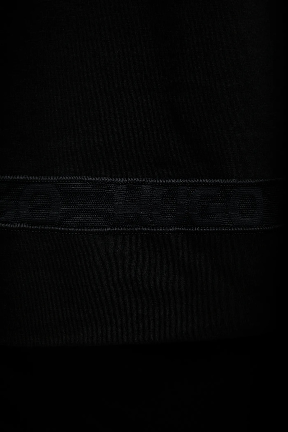 Pidžama HUGO MESH LOGO LONG SET 50556636 crna