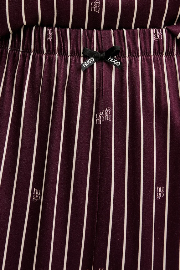Oblečenie Pyžamové šortky HUGO UNIQUE SHORTS 50556739 fialová