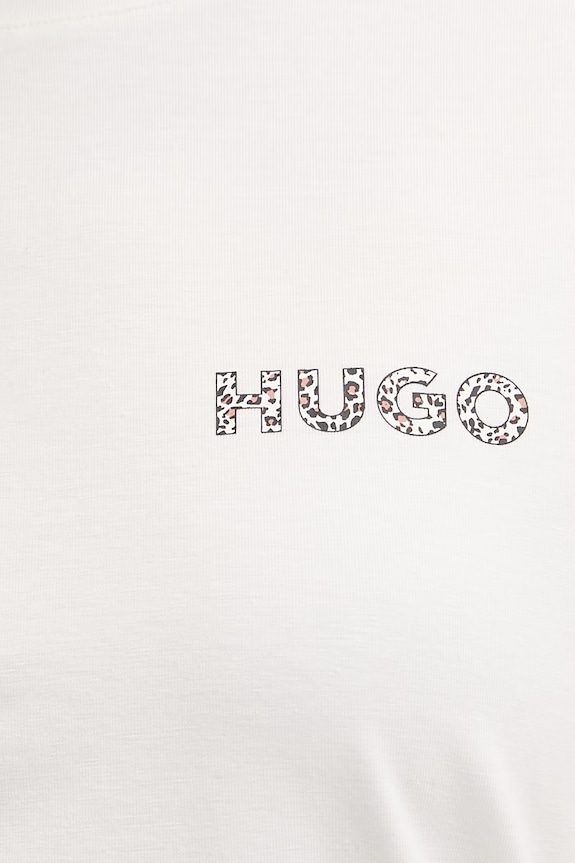 HUGO футболка жіноча з модалем CASUAL T-SHIRT бежевий 50556981