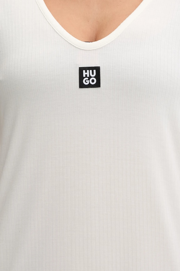 Plážové šaty HUGO SIGNATURE B. DRESS béžová 50555745
