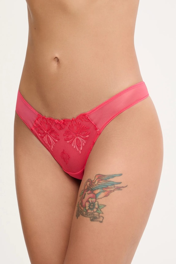Chantelle stringi dzianina różowy C26090