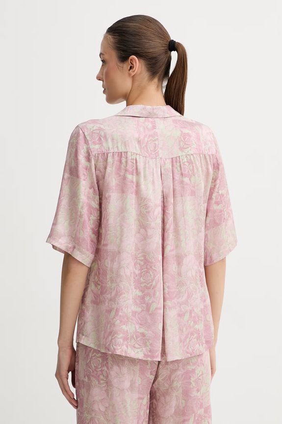 Abbigliamento Chantelle camicia da pigiama da donna CHARLIE C1ASH5 rosa