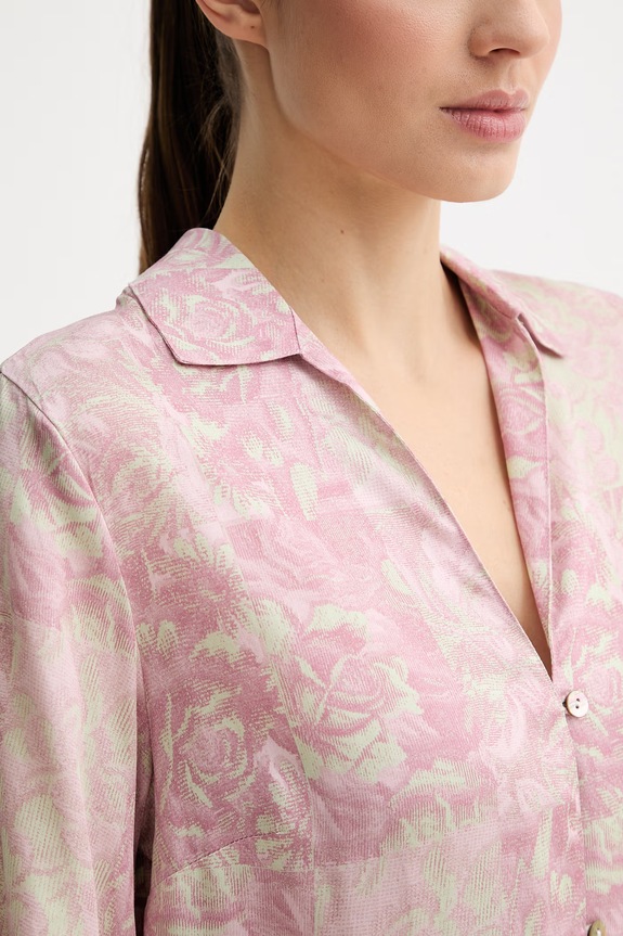 Chantelle camicia da pigiama da donna CHARLIE C1ASH5 rosa