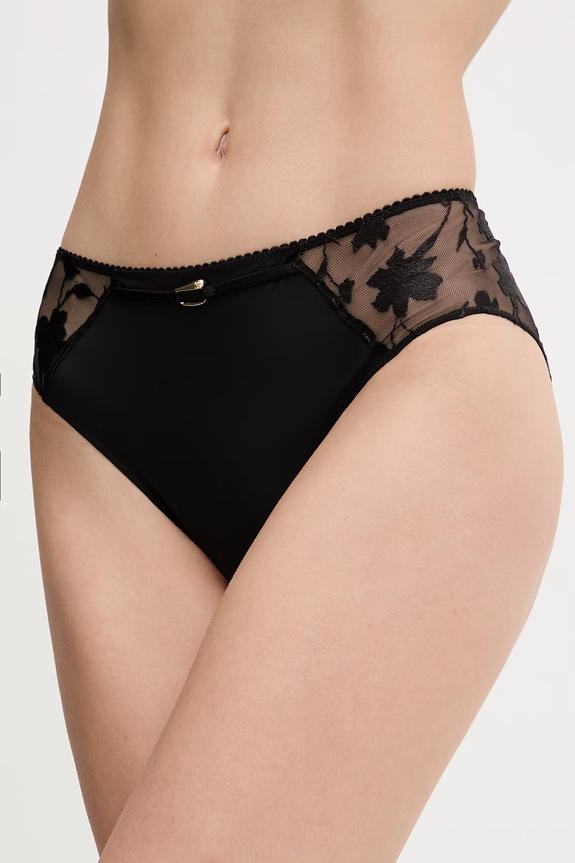 Gaćice Chantelle pletivo crna C18UC5