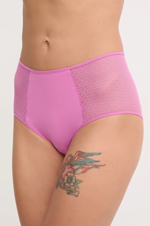 Σλιπ Chantelle πλεκτό ύφασμα ροζ C16M80