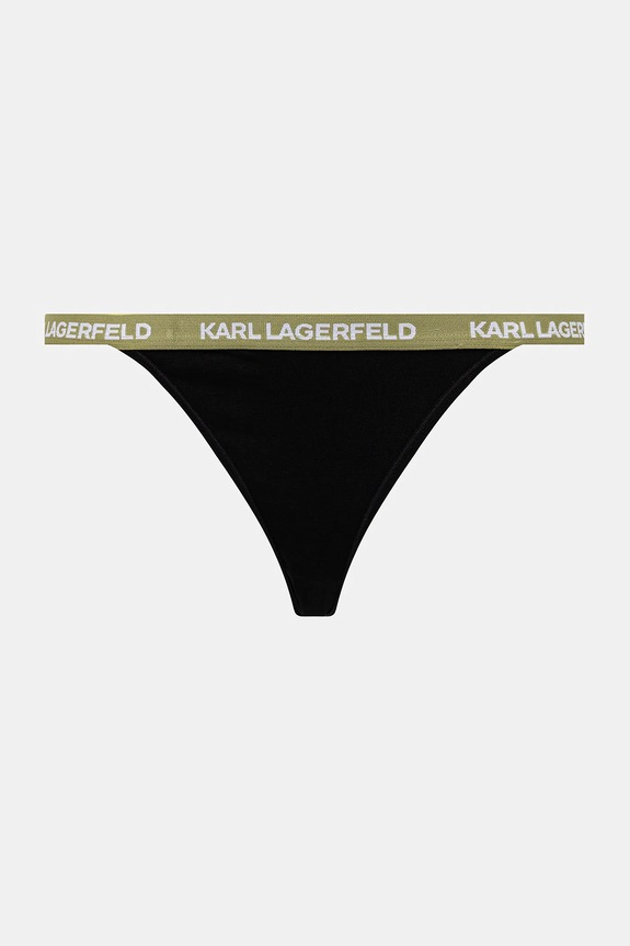 Ρούχα Brazilian στρινγκ Karl Lagerfeld 3-pack B1W47014 μαύρο
