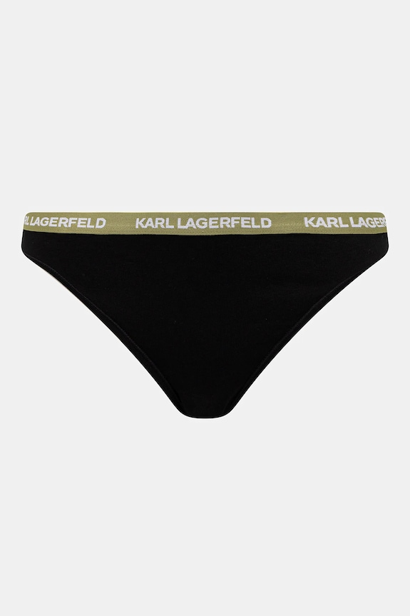 Brazilian στρινγκ Karl Lagerfeld 3-pack μαύρο B1W47015
