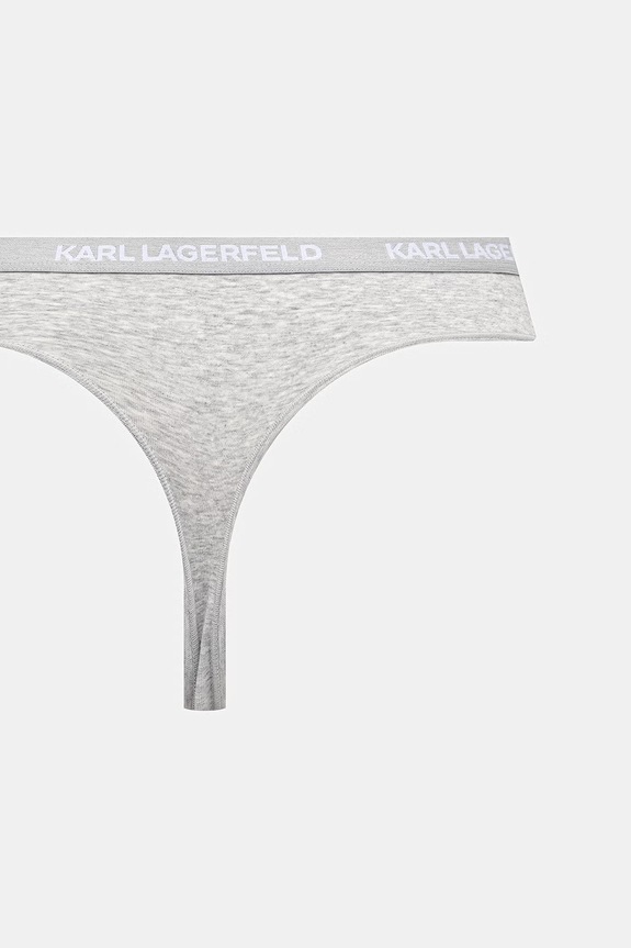 Karl Lagerfeld stringi damskie bawełniane z elastanem 7-pack B1W47016