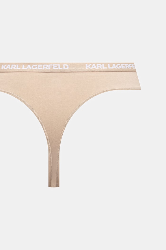 Karl Lagerfeld stringi damskie bawełniane z elastanem 7-pack B1W47016