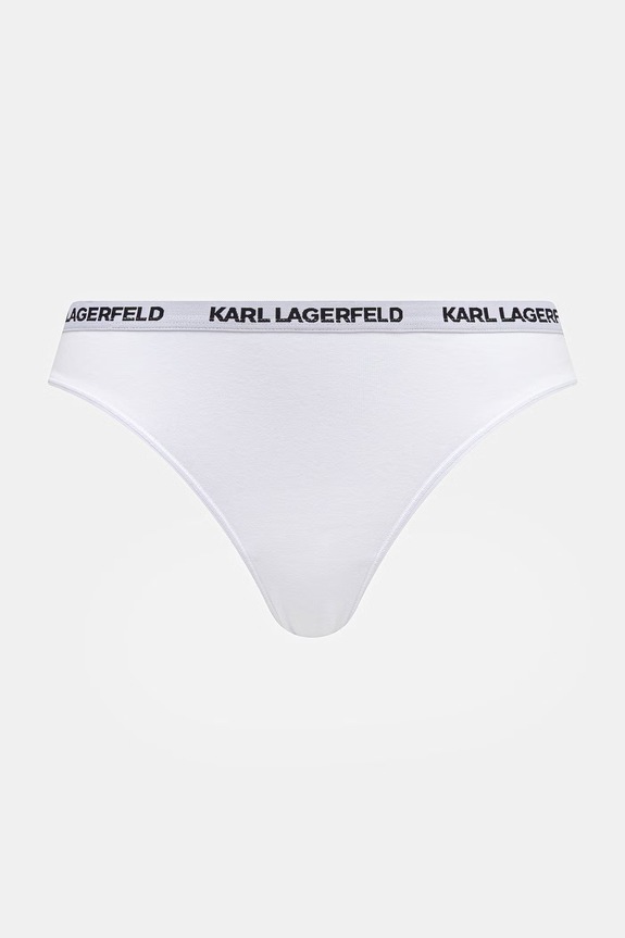 Karl Lagerfeld stringi damskie bawełniane z elastanem 7-pack B1W47016 różowy SS26