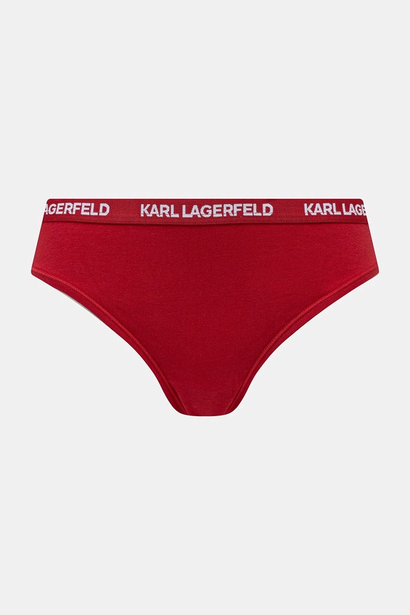Στρινγκ Karl Lagerfeld 7-pack B1W47016 κόκκινο SS26