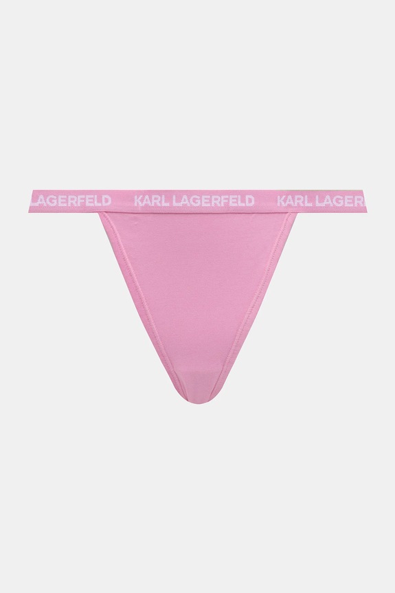 Karl Lagerfeld slip brasiliani pacco da 7 B1W47017 rosa