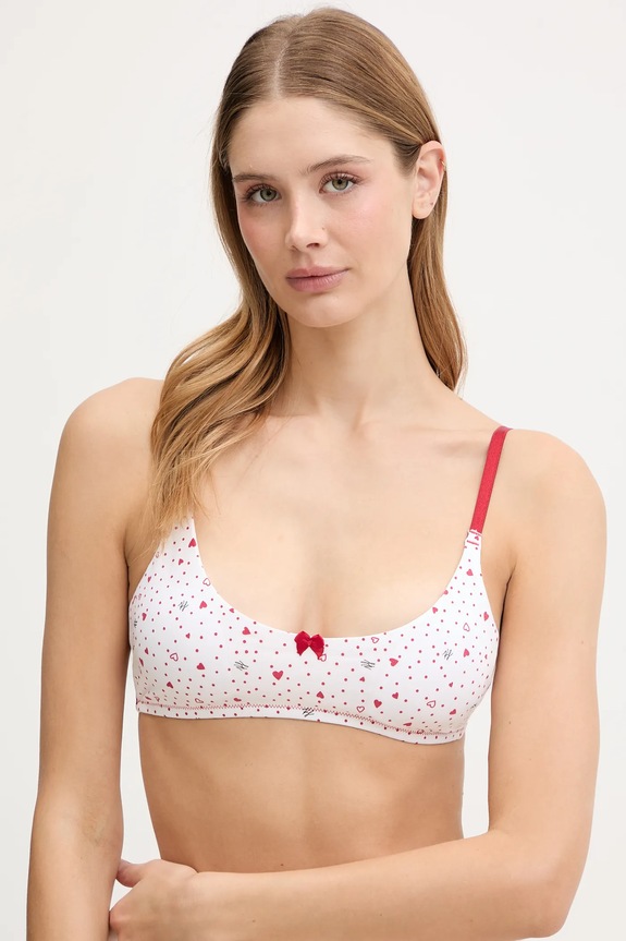 Бюстгальтер Karl Lagerfeld трикотаж білий B1W47018