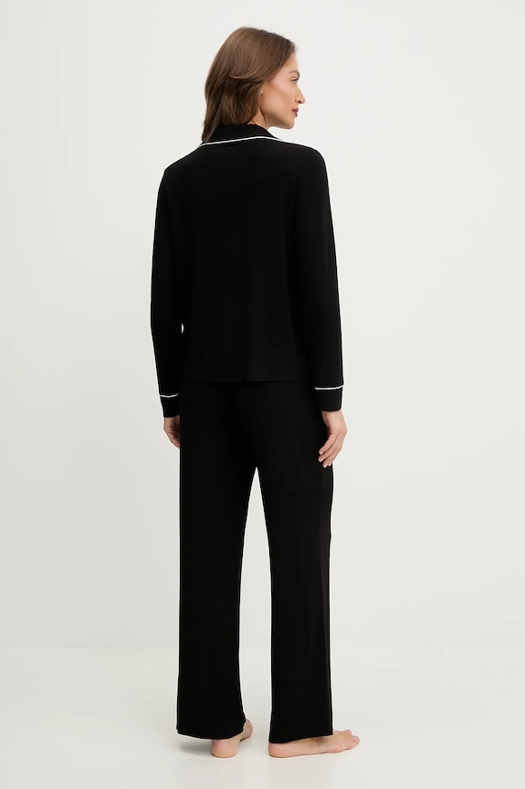 Karl Lagerfeld piżama czarny B1W45010