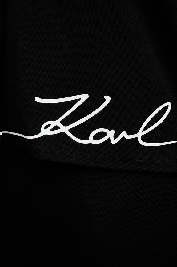 Karl Lagerfeld piżama B1W45010 czarny