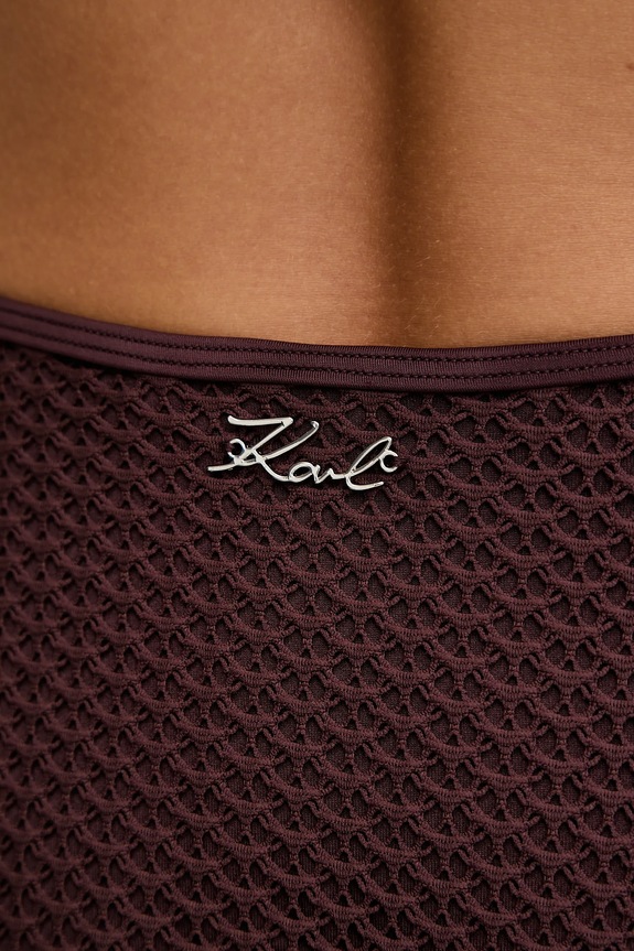 Karl Lagerfeld brazil bikini alsó B1W46035 barna