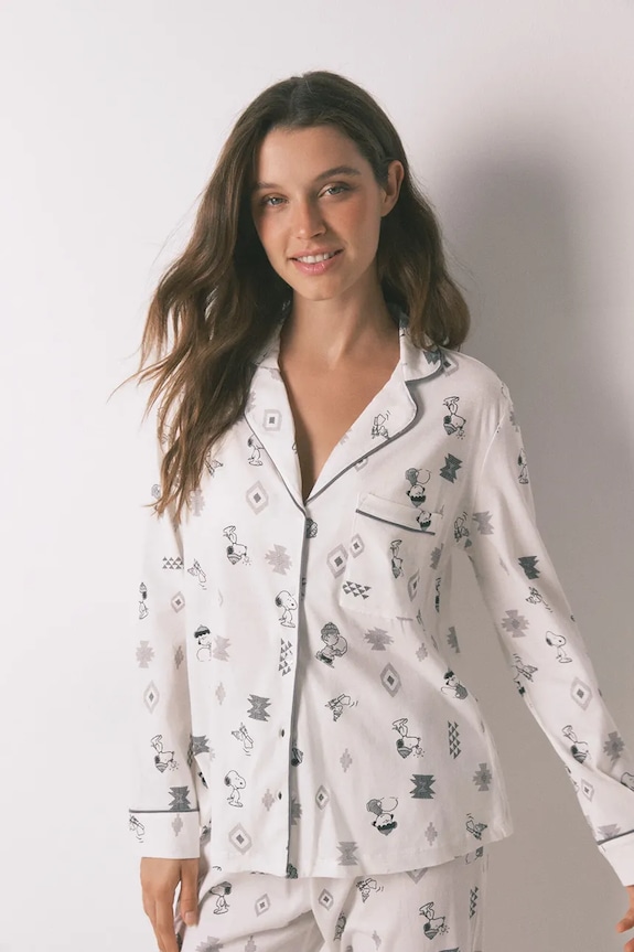 Одяг Піжама women'secret SNOOPY 3132163 білий