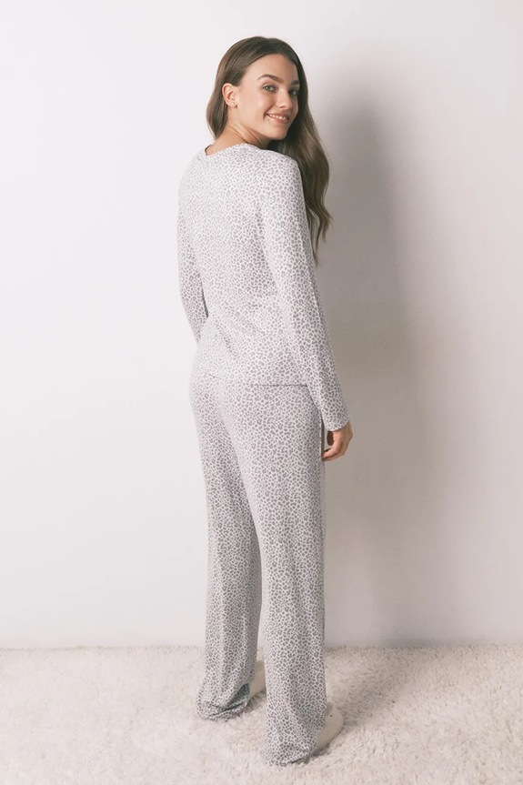 Πιτζάμα women'secret 3132167 γκρί SS26