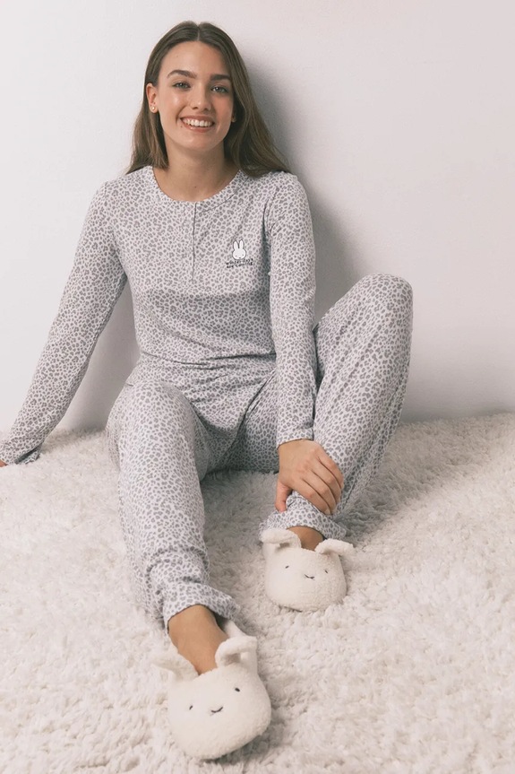 Πιτζάμα women'secret 3132167 γκρί