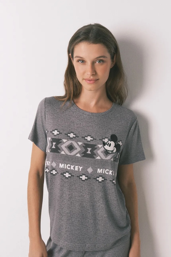 Ρούχα Πιτζάμα women'secret MICKEY 3132168 γκρί