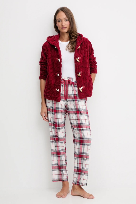 women'secret szlafrok 3142314 czerwony SS26