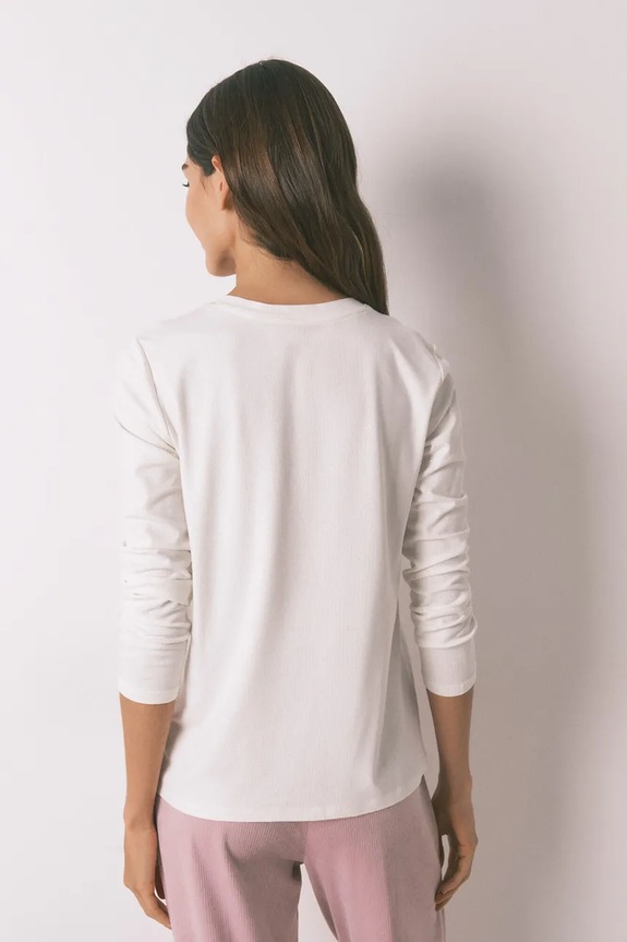 Majica dugih rukava za spavanje women'secret 3272328 bež SS26