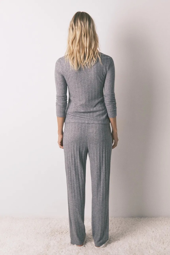 Pyžamová sada women'secret 3592445 šedá SS26