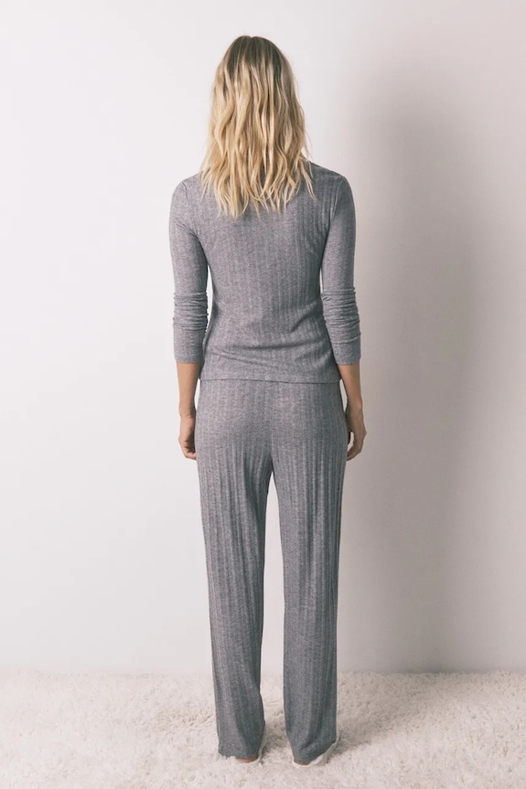 Pyžamová sada women'secret 3592445 šedá SS26