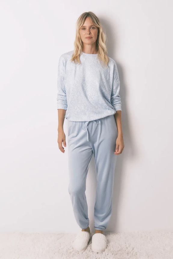 Πιτζάμα women'secret εμπριμέ μπλε 3592446