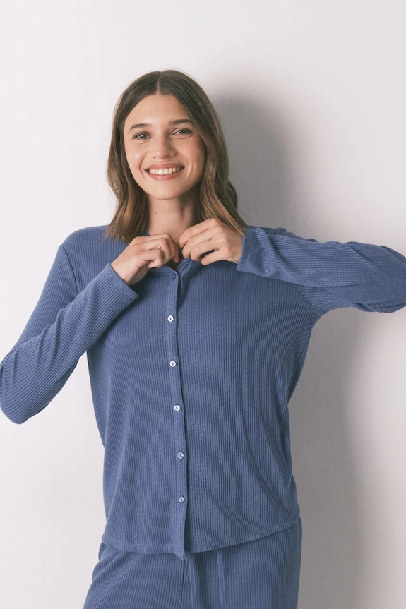 Odzież women'secret komplet plażowy 3592447 niebieski