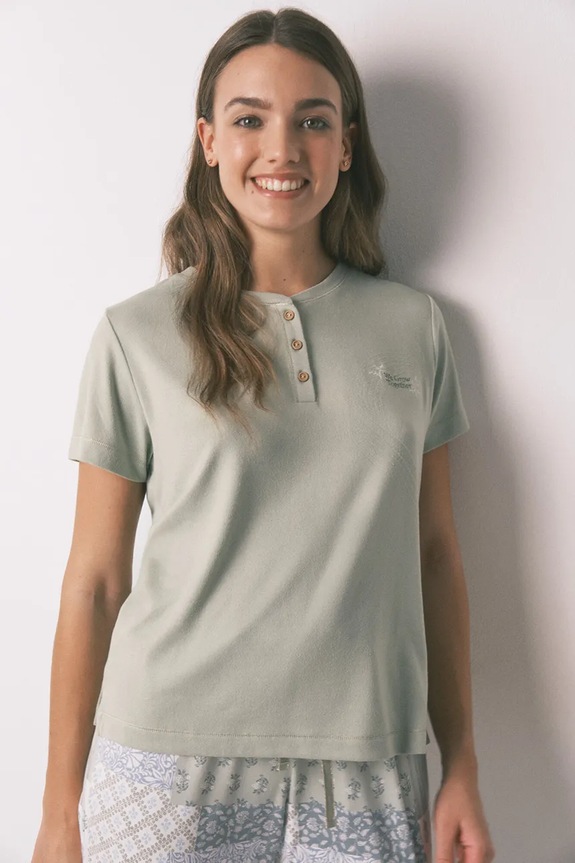 Σετ πιτζάμας women'secret πράσινο 3592473