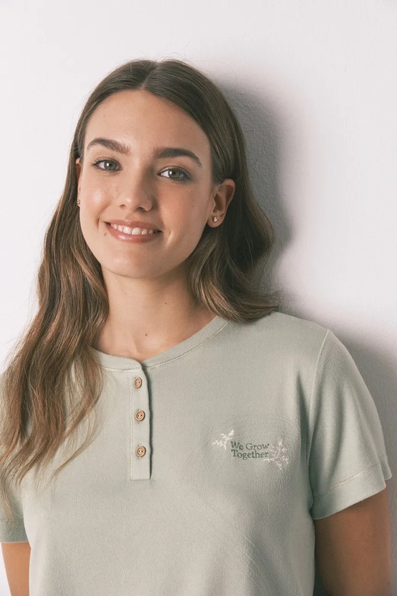 Σετ πιτζάμας women'secret 3592473 πράσινο