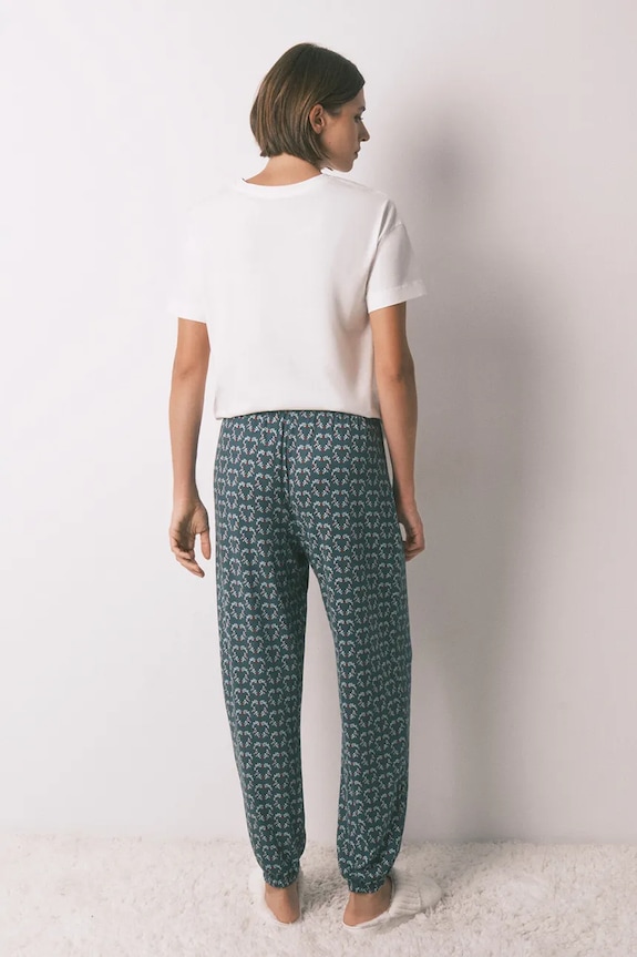 Oblečenie Pyžamové nohavice women'secret 3702294 zelená
