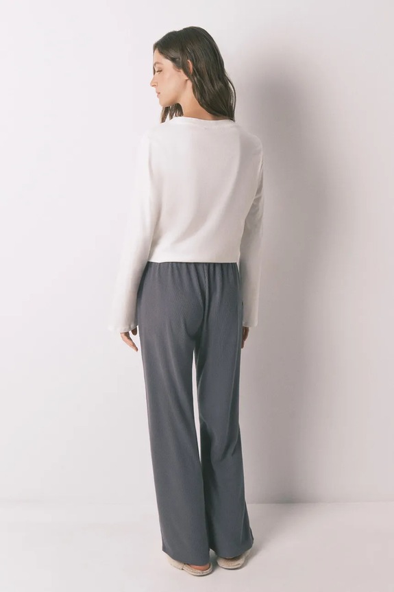 Ρούχα Παντελόνι πιτζάμας women'secret 3702296 γκρί