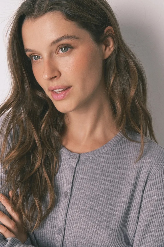 women'secret komplet piżamowy szary 3792065